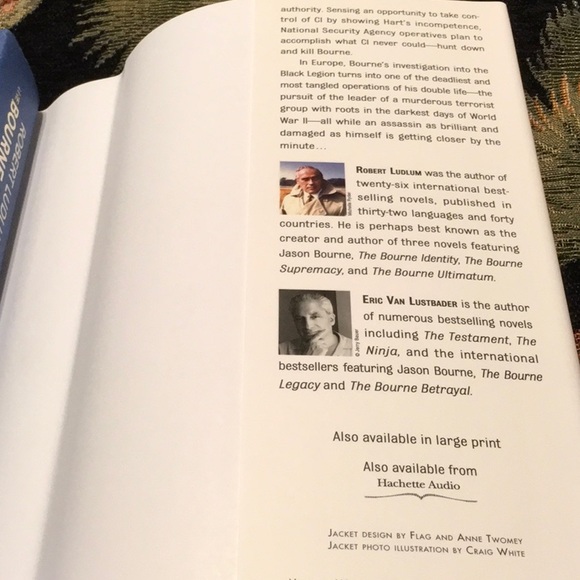 ROBERT LUDLUM’S,by EricVanLustbader,TheBourneSanction,Hardcover,MYSTERY/THRILLER - Picture 5 of 6